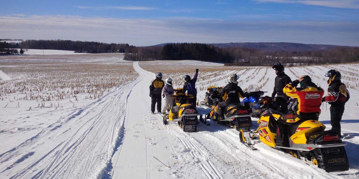 Snowmobiles in Vermont