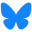 Bluesky Social logo