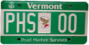 Pearl Harbor Survivor Plate