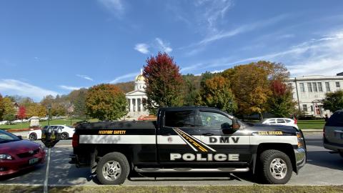 dmv police car