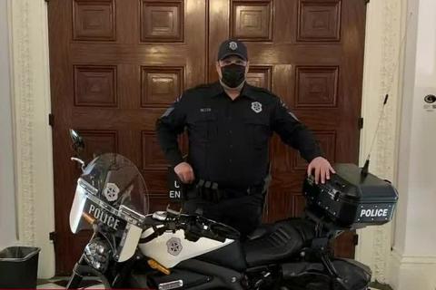 DMV Police Motorcycle